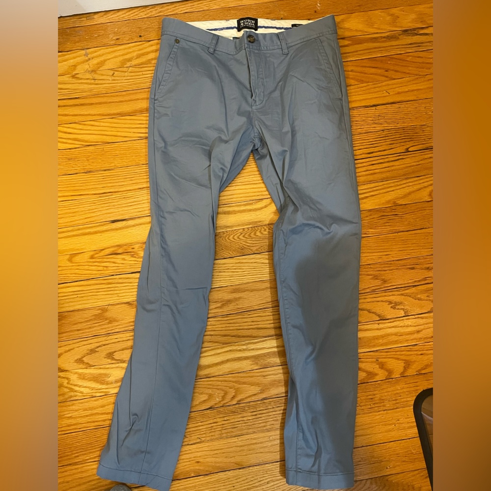 Scotch and Soda Mott Pant - 30 x 30 - Blue / Gray NWOT